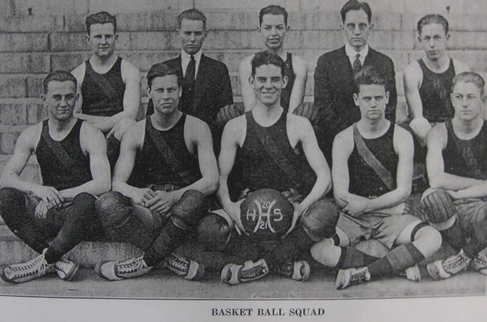 Basketball Squad 1921